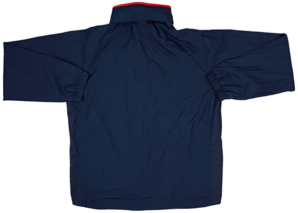 2008-09 Rangers Umbro Hooded Rain Jacket - 8/10 - (L)