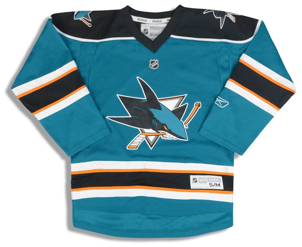 2008-09 San Jose Sharks Reebok Jersey (Home) Y