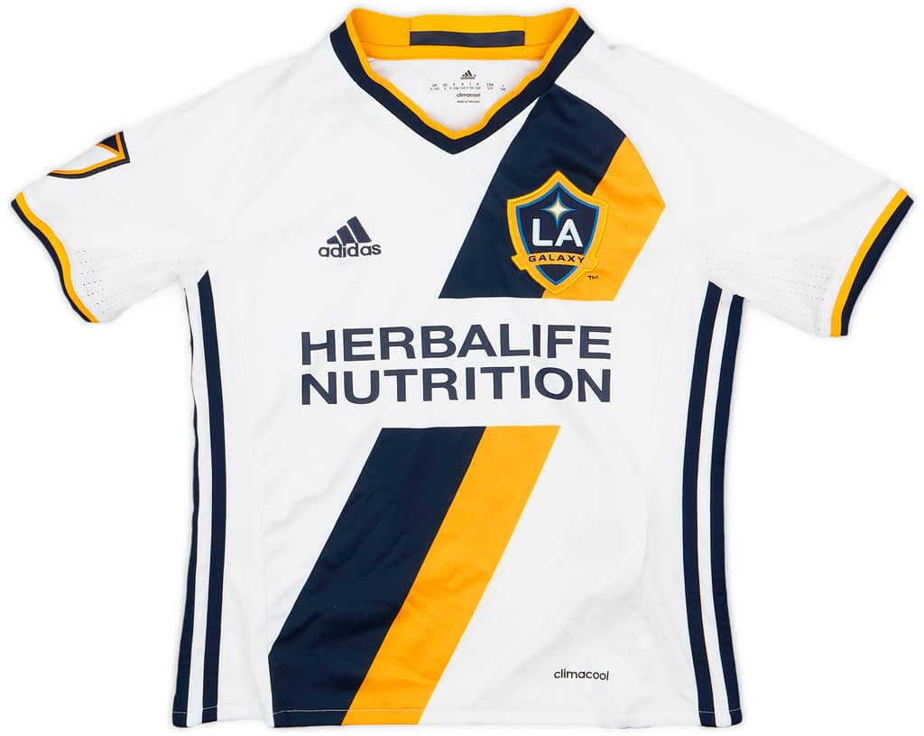 2016-17 LA Galaxy Home Shirt - 8/10 - (9-10Years)