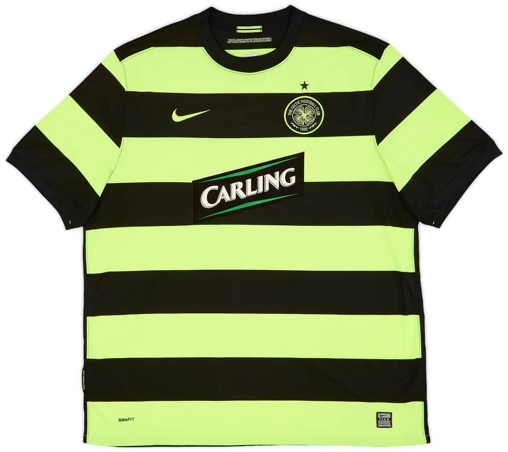 2009-11 Celtic Away Shirt - 8/10 - (XXL)