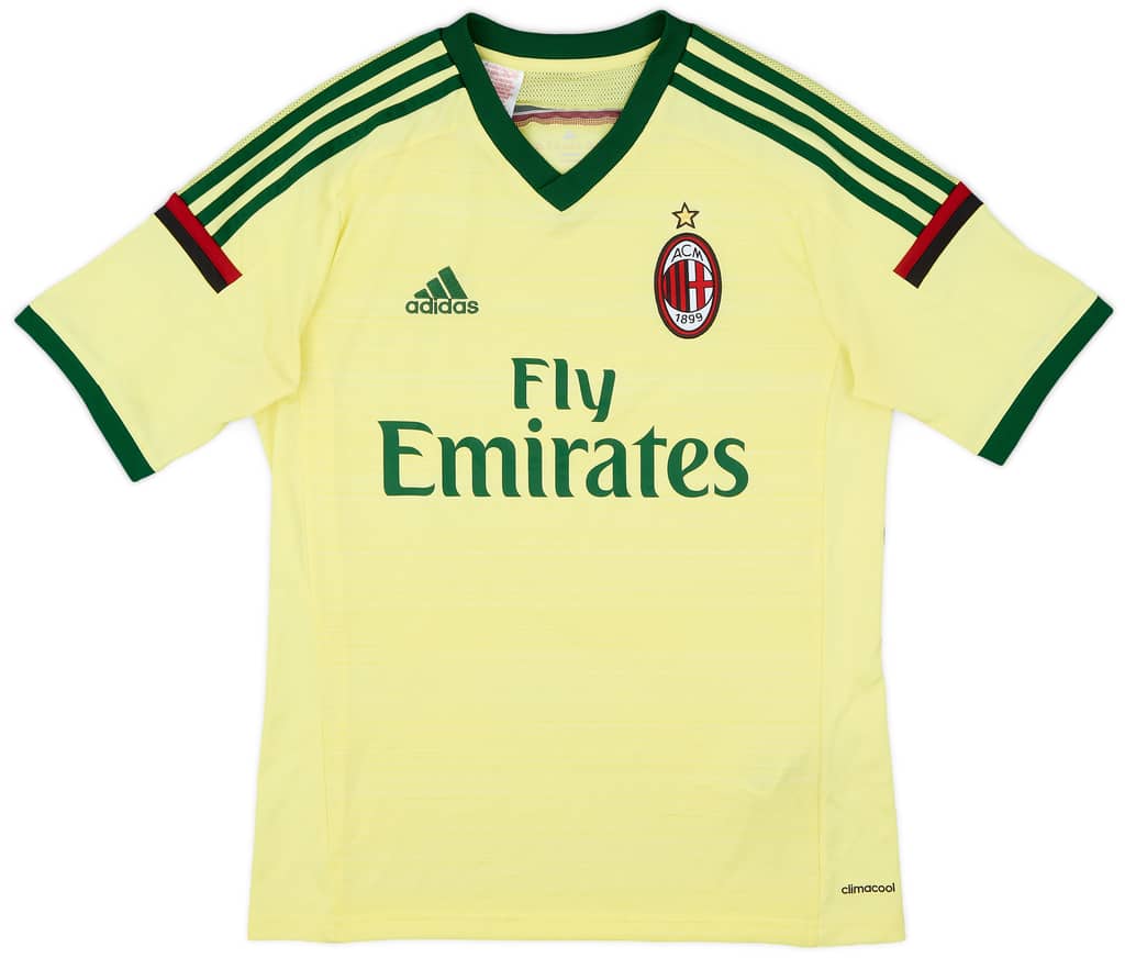 2014-15 AC Milan Third Shirt - 9/10 - (XL.Boys)