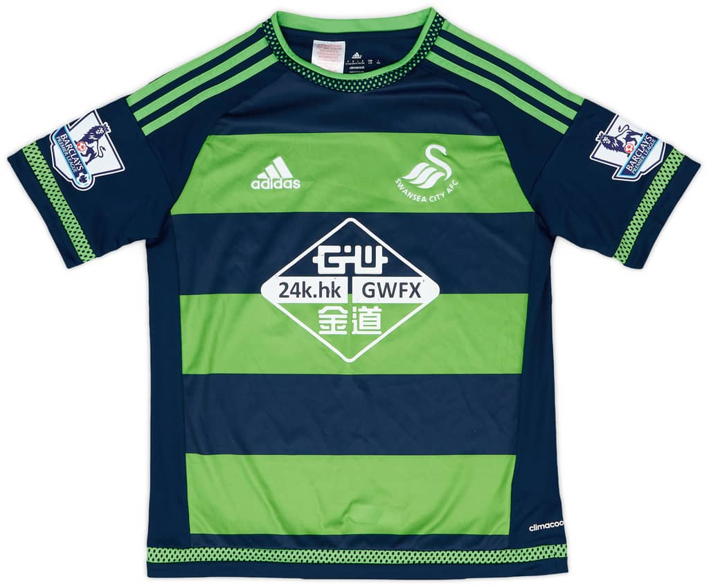 2015-16 Swansea Away Shirt - 7/10 - (L.Boys)