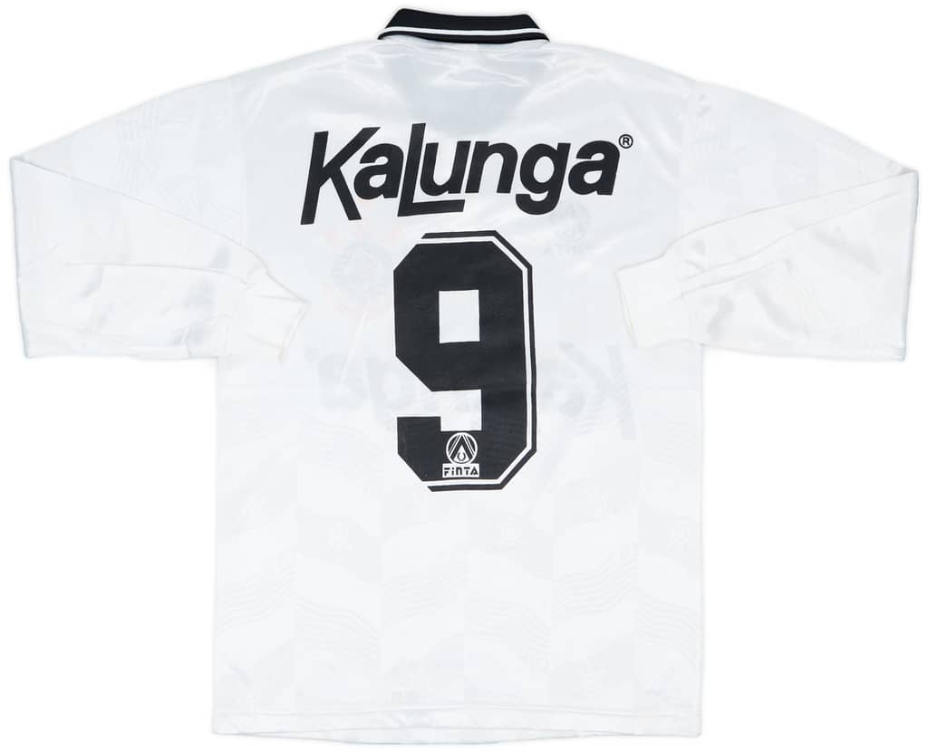 1992-94 Corinthians Home L/S Shirt #9 - 8/10 - (M)