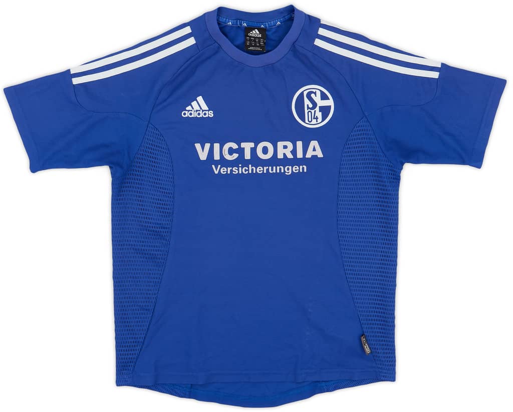 2002-04 Schalke Home Shirt - 6/10 - (Y)
