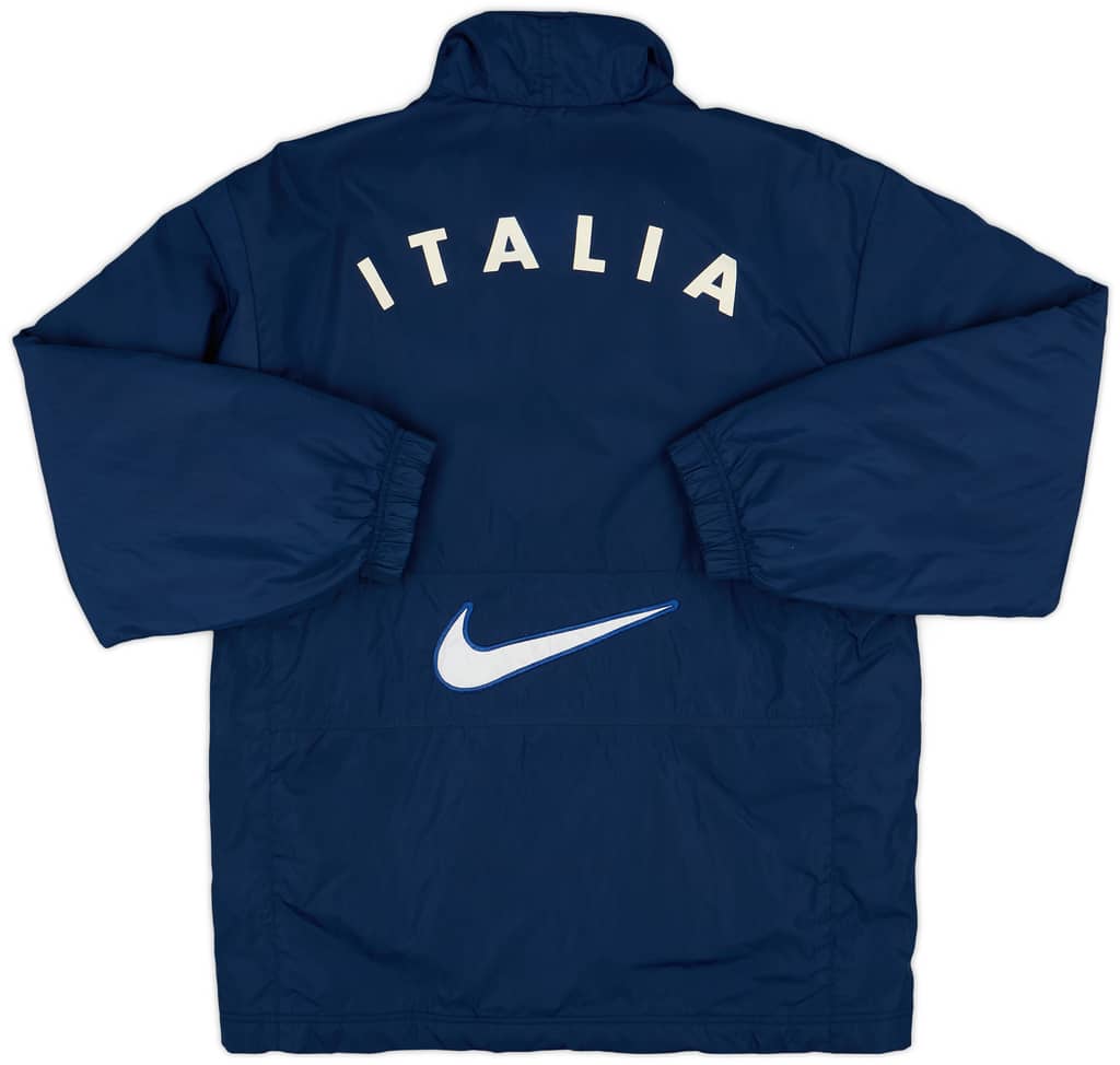 1996-97 Italy Nike Padded Bench Coat - 8/10 - (S)