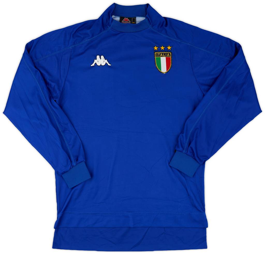 1998-99 Italy Home L/S Shirt #4 - 7/10 - (S)