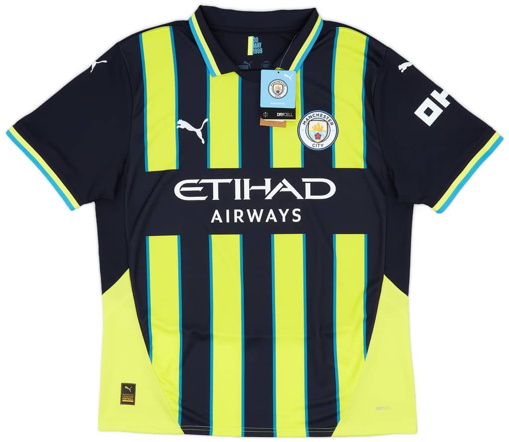 2024-25 Manchester City Away Shirt Haaland #9