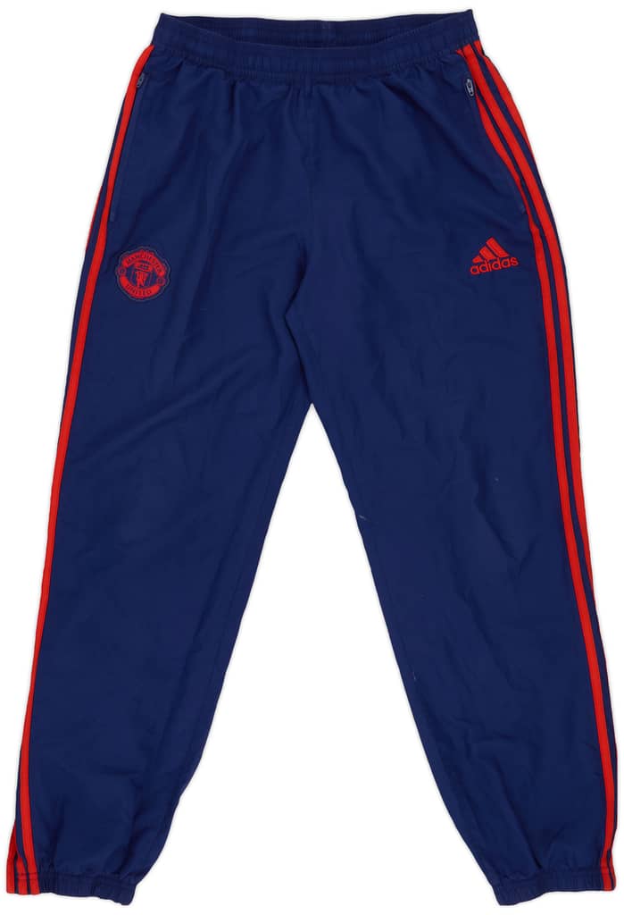 2015-16 Manchester United adidas Track Pants/Bottoms - 7/10 - (L)