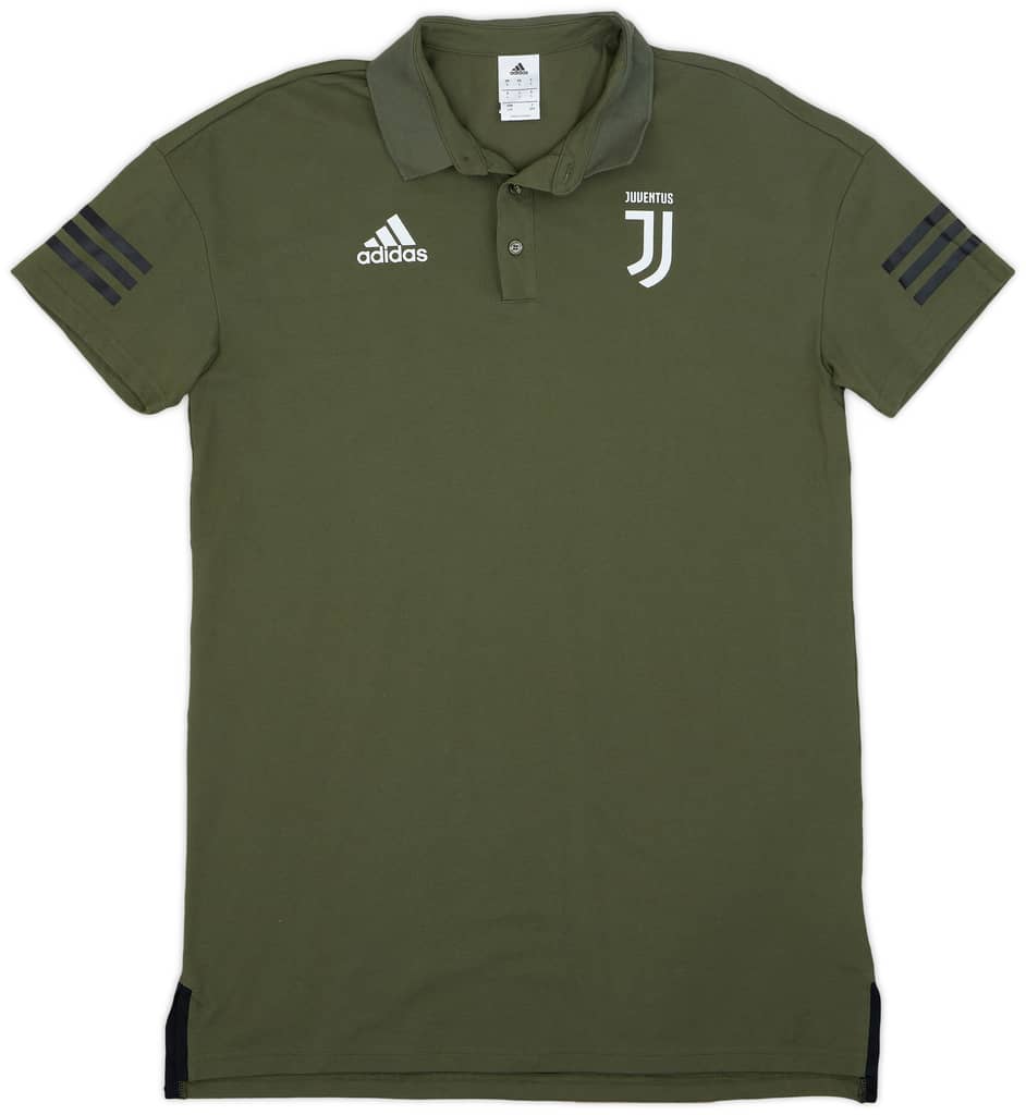 2017-18 Juventus Champions League adidas Polo Shirt - 8/10 - (L)