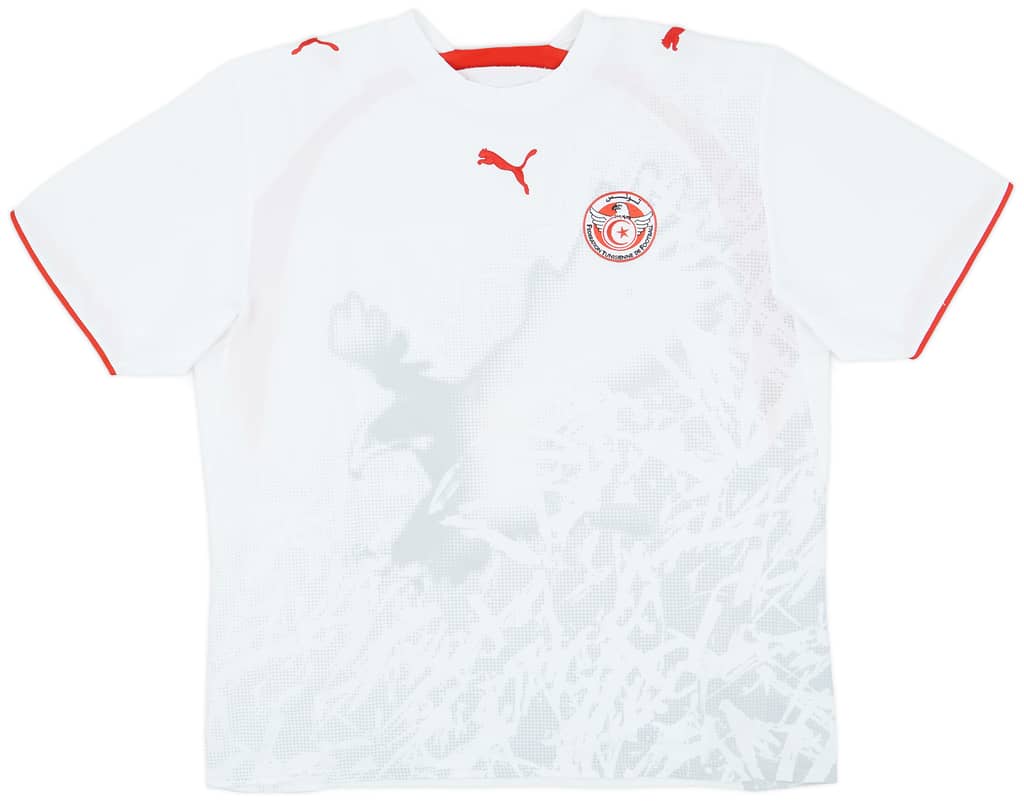 2006-07 Tunisia Home Shirt - 9/10 - (XL)