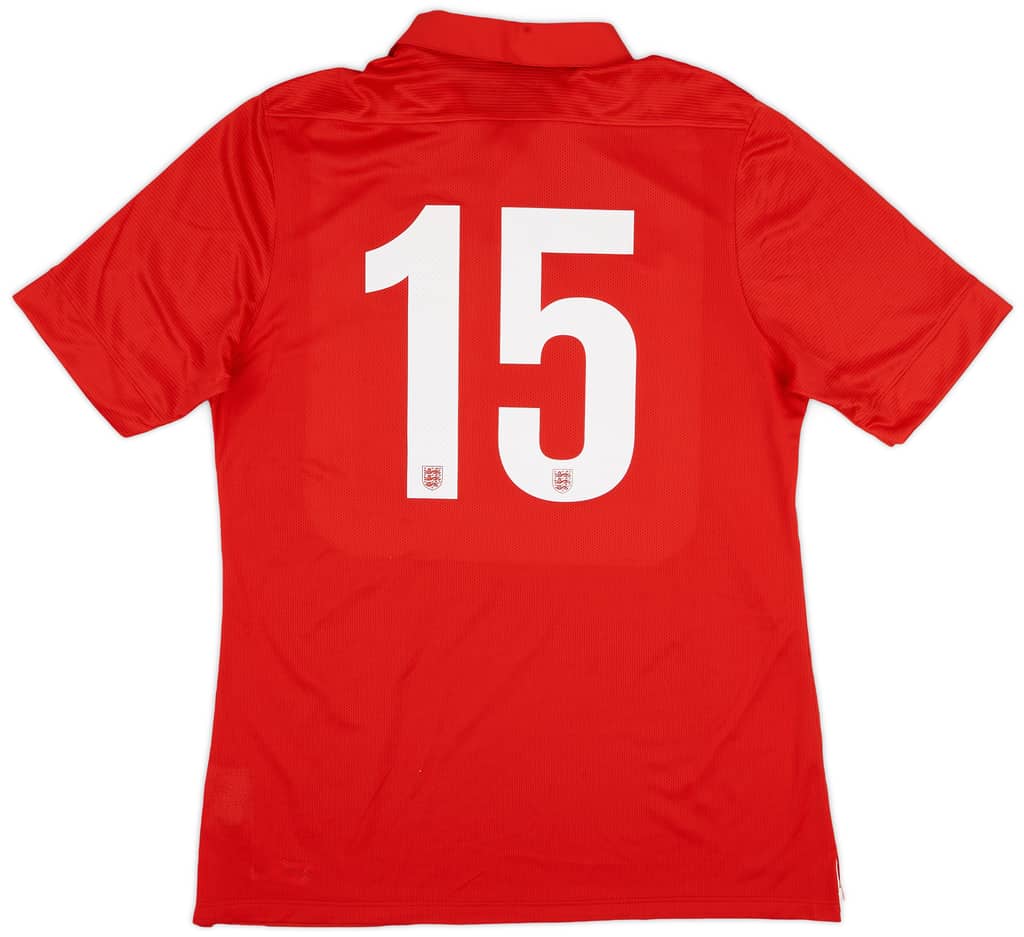 2013 England Player Issue Away 150th Anniversary Shirt #15 (XL)
