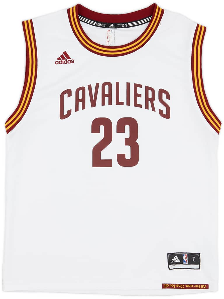 2014-17 Cleveland Cavaliers James #23 adidas Home Jersey - 7/10 - (L.Boys)