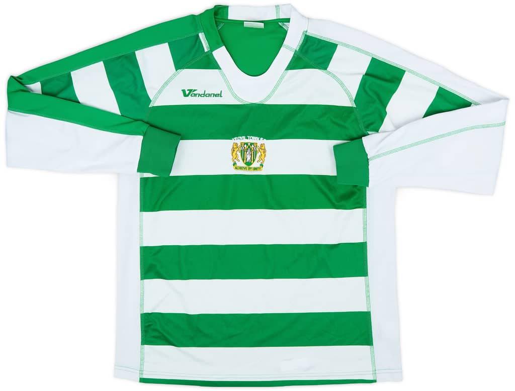 2007-09 Yeovil Home L/S Shirt - 7/10 - (L)