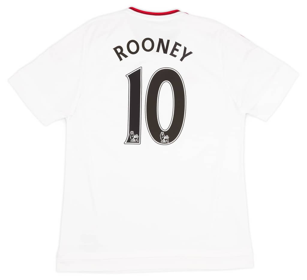 2015-16 Manchester United Away Shirt Rooney #10 - 6/10 - (S)