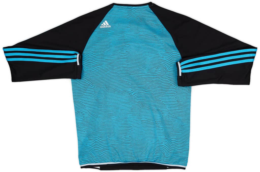 2015-16 Olympique Marseille adidas Sweat Top - 8/10 - (S)