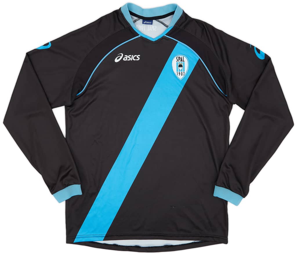 2010-11 SPAL Away L/S Shirt - 7/10 - (L)