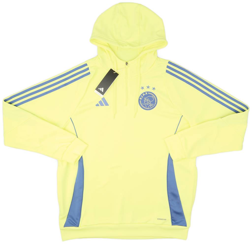 2024-25 Ajax adidas 1/4 Zip Hooded Top