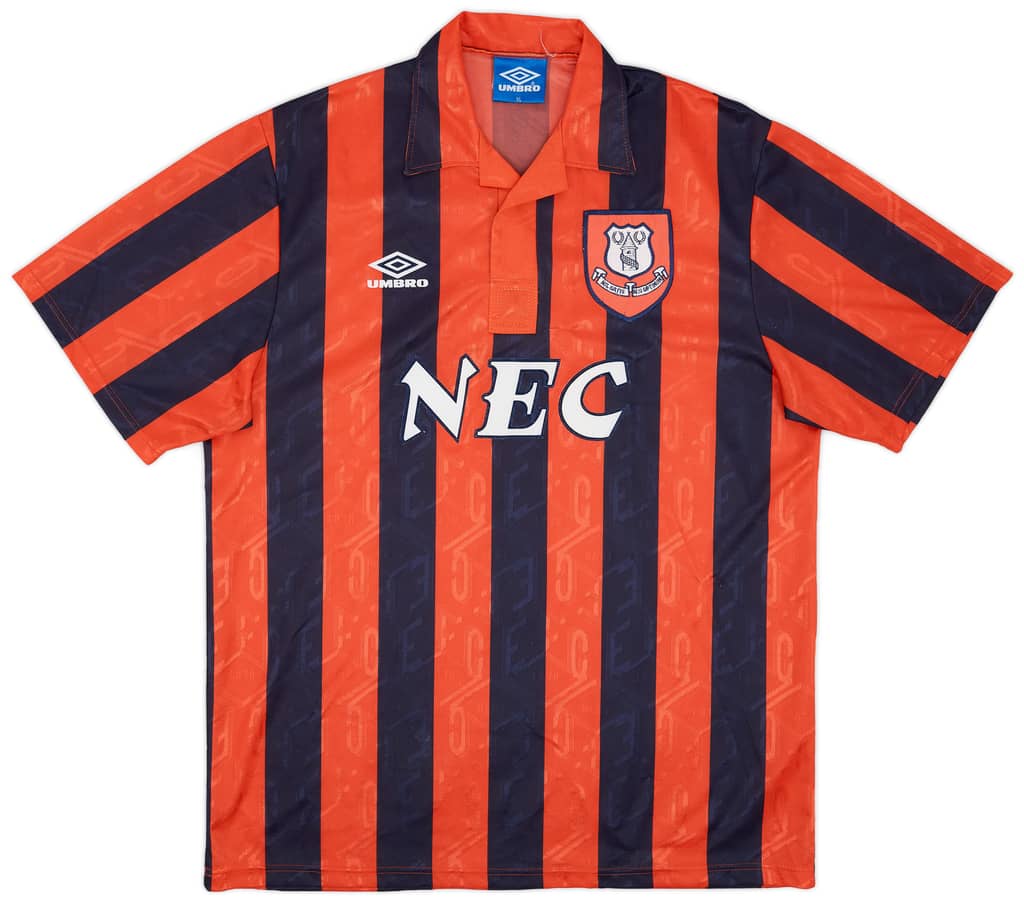 1992-94 Everton Away Shirt - 8/10 - (XL)