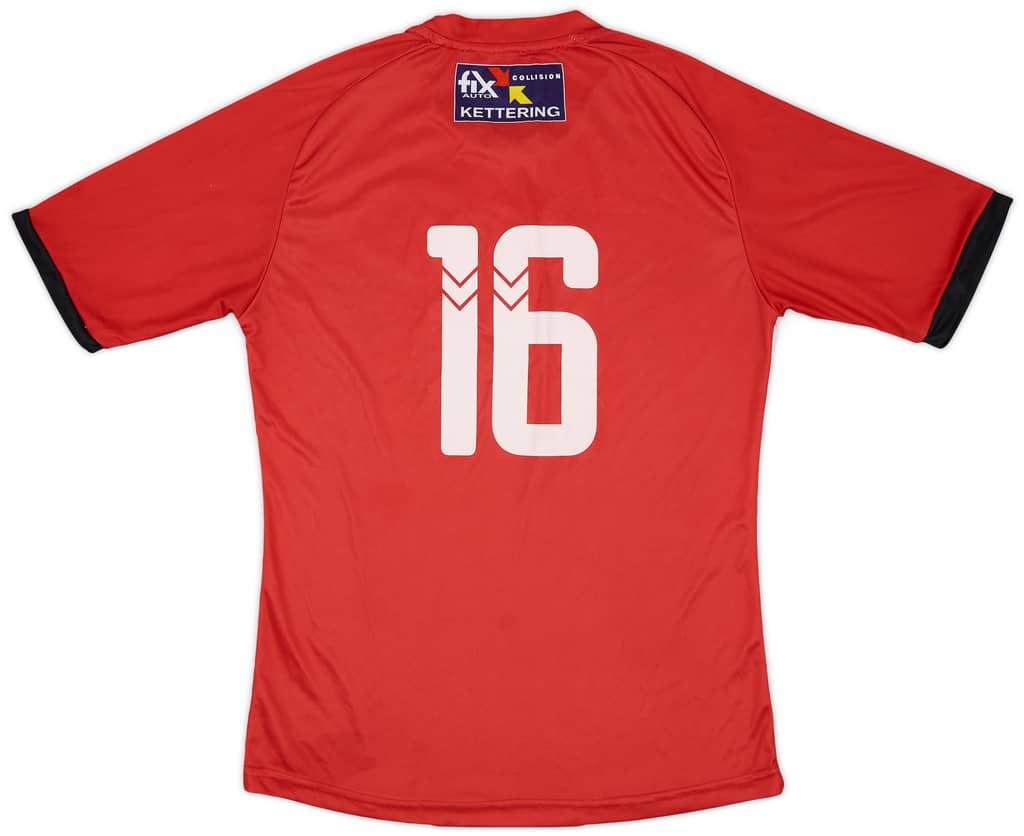 2021-22 Kettering Town Home Shirt #16 - 9/10 - (M)