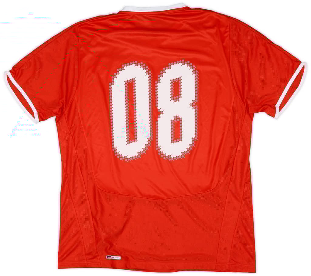 2008-10 Switzerland Home Shirt #08 - 9/10 - (L)