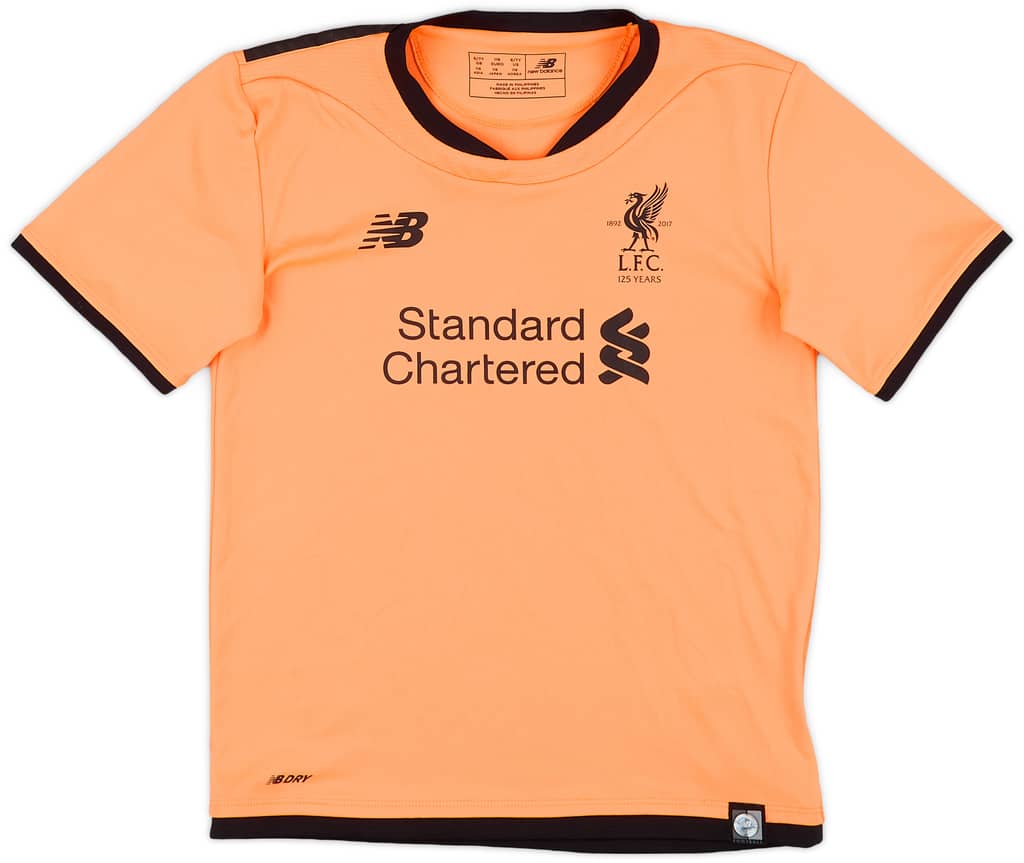 2017-18 Liverpool 125 Years Third Shirt - 9/10 - (S.Boys)