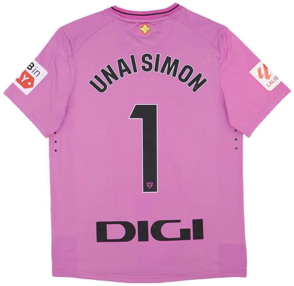 2023-24 Athletic Bilbao Match Issue GK Shirt Unai Simon #1