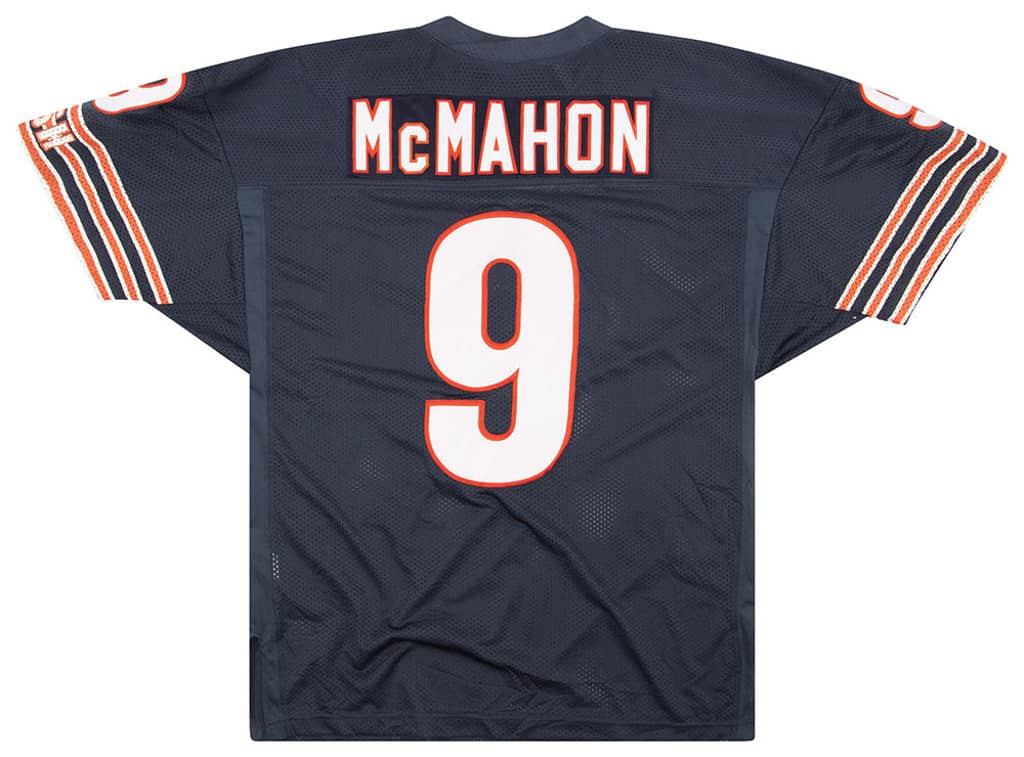 1984-88 Chicago Bears McMahon #9 Authentic Jersey (Home) XL