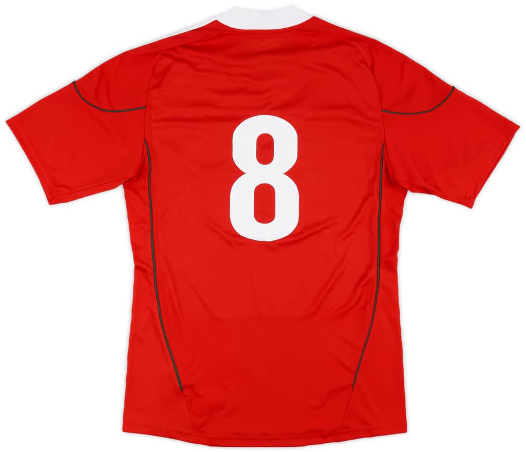 2010 Lokomotiv Moscow Match Issue Home Shirt #8
