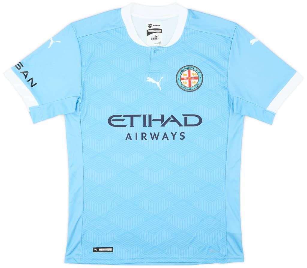 2020-21 Melbourne City Home Shirt - 5/10 - (L)