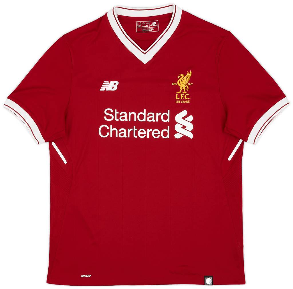2017-18 Liverpool 125 Years Home Shirt Firmino #9 - 8/10 - (S)