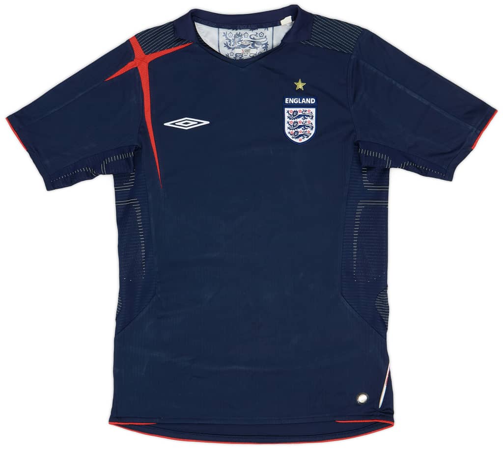 2005-06 England GK S/S Shirt - 6/10 - (S)