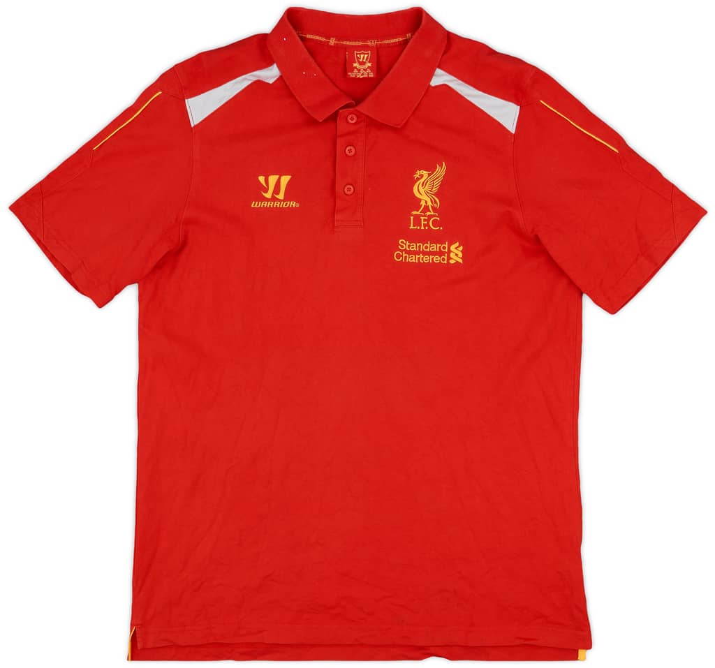 2013-14 Liverpool Warrior Polo Shirt - 9/10 - (XL)