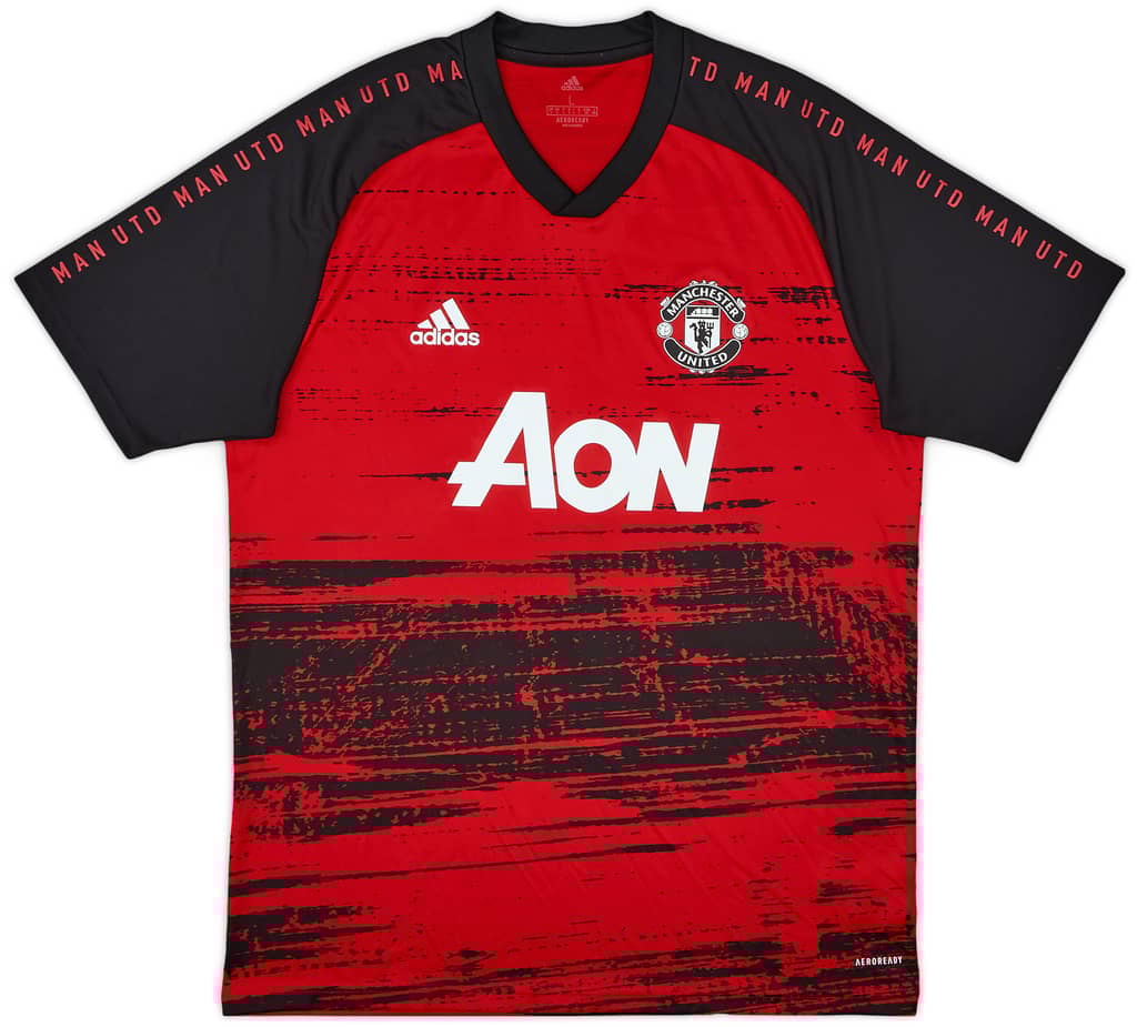 2020-21 Manchester United adidas Training Shirt - 10/10 - (L)