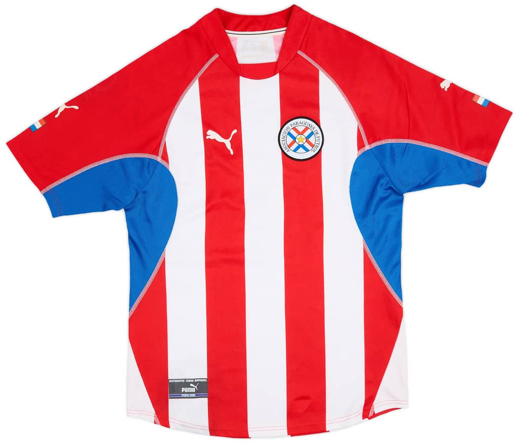 2002-03 Paraguay Home Shirt - 8/10 - (M)