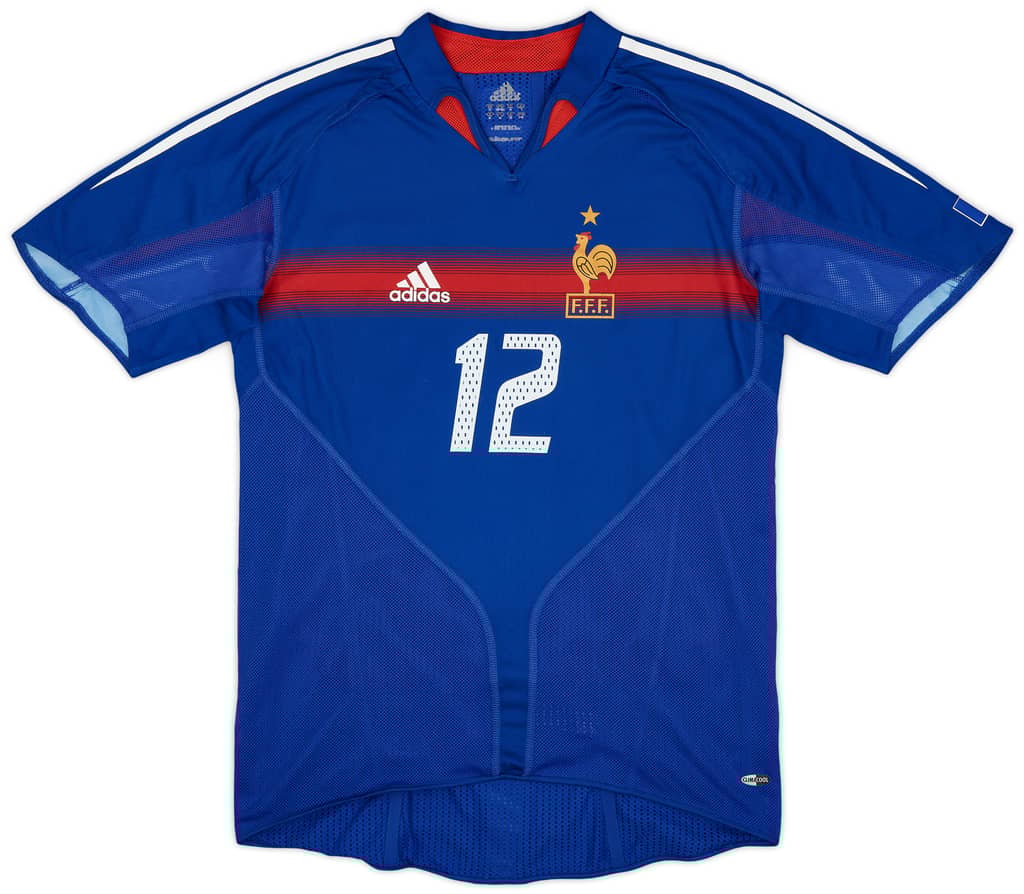 2004-06 France Player Issue Home Shirt Henry #12 - 8/10 - (S)