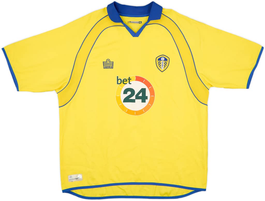 2006-07 Leeds United Away Shirt Derry #21 - 7/10 - (XL)