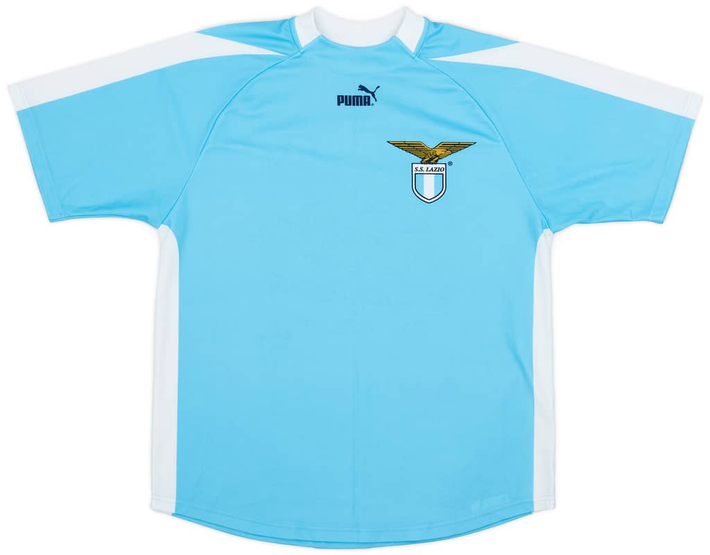 2003-04 Lazio 'Signed' Basic Home Shirt - 9/10 - (M)