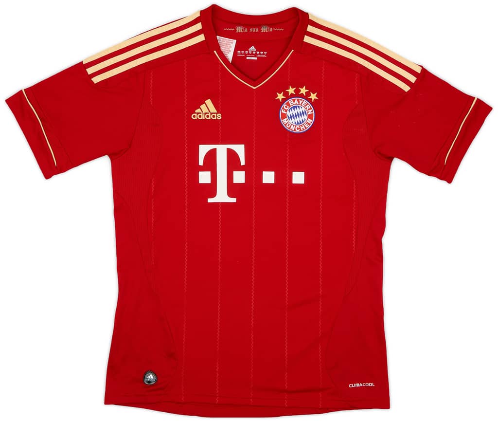 2011-13 Bayern Munich Home Shirt Alaba #27 - 5/10 - (XL.Boys)