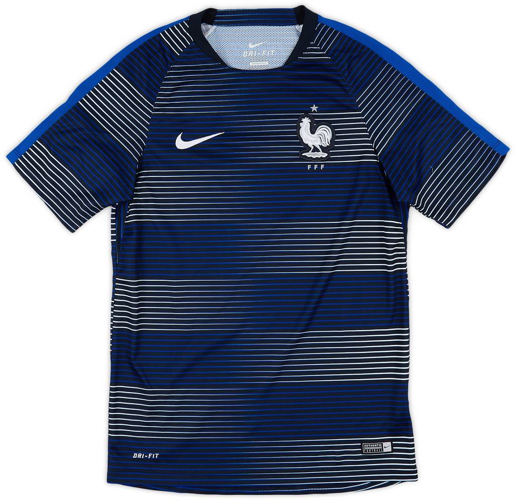 2016-17 France Nike Training Shirt - 8/10 - (M)