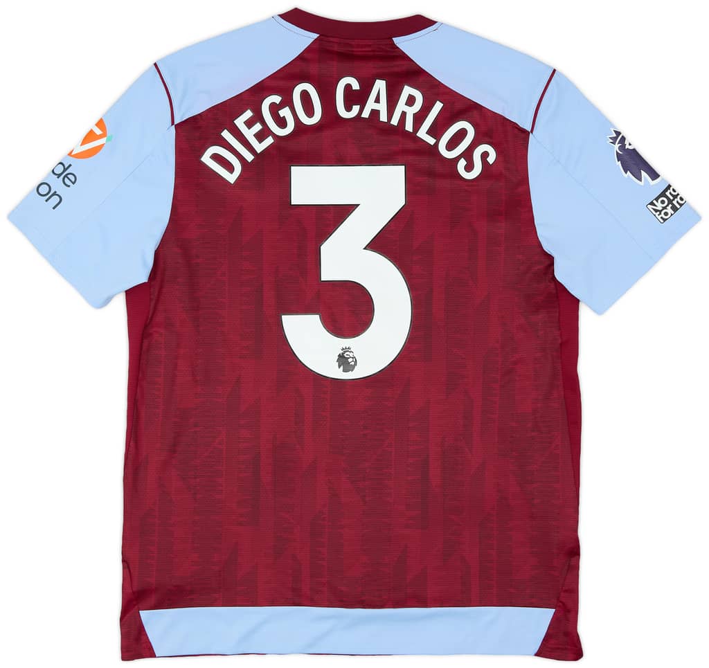 2023-24 Aston Villa Match Issue Diego Carlos #3