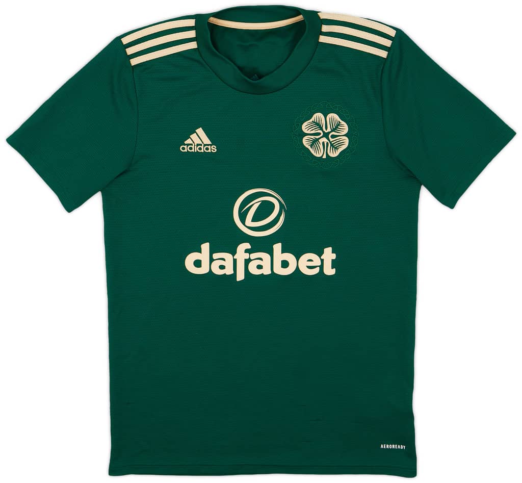 2021-22 Celtic Away Shirt - 8/10 - (S)