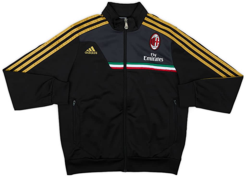 2012-13 AC Milan adidas Track Jacket - 8/10 - (XL.Boys)