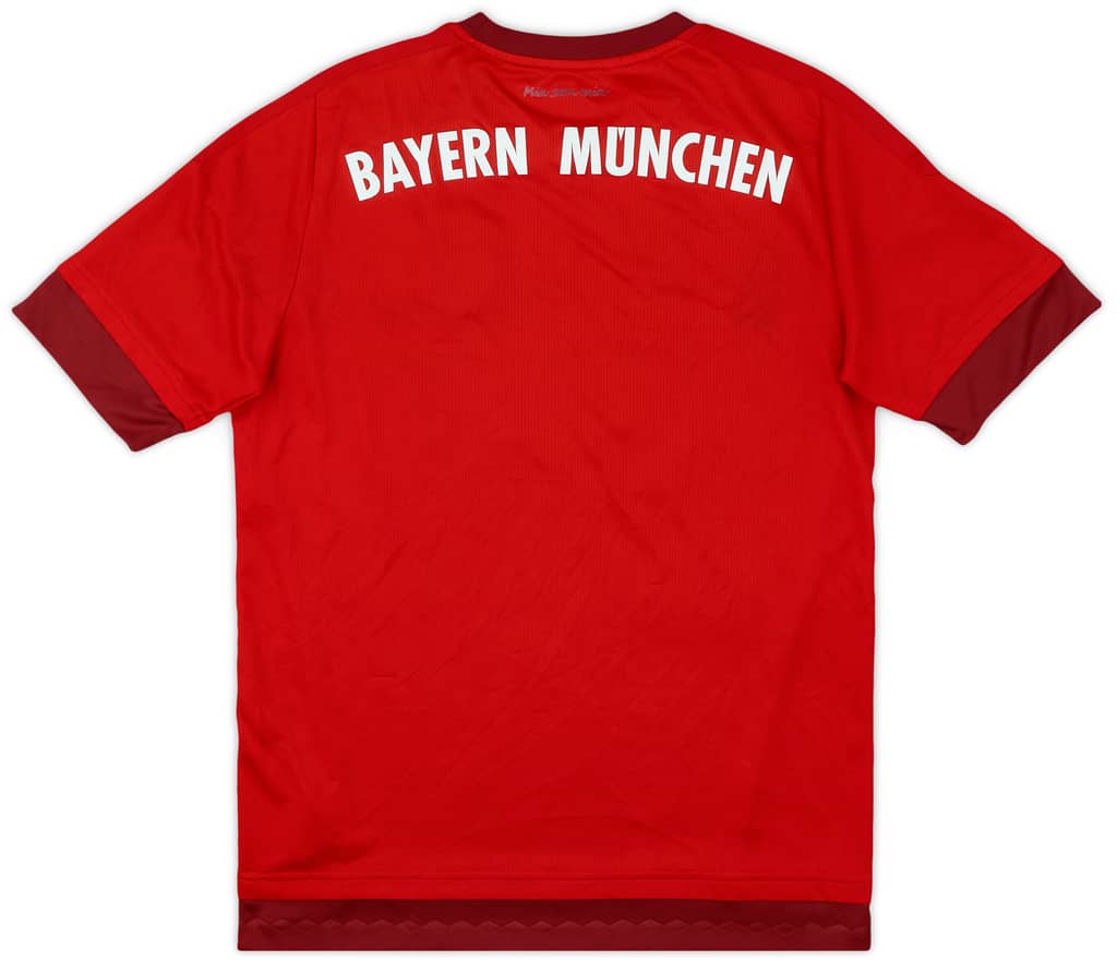 2015-16 Bayern Munich Home Shirt - 8/10 - (XL.Boys)