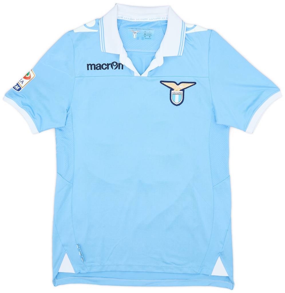2012-13 Lazio Match Issue Home Shirt Onazi #23