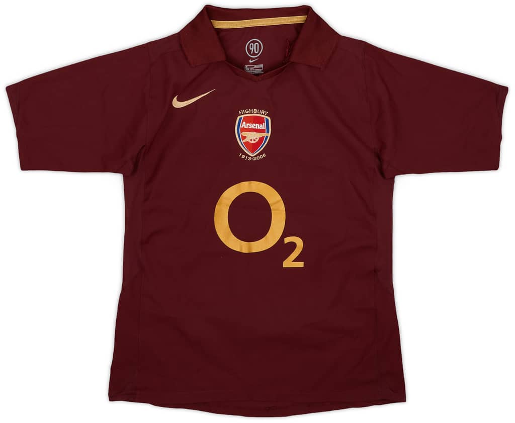 2005-06 Arsenal Home Shirt - 5/10 - (M.Boys)