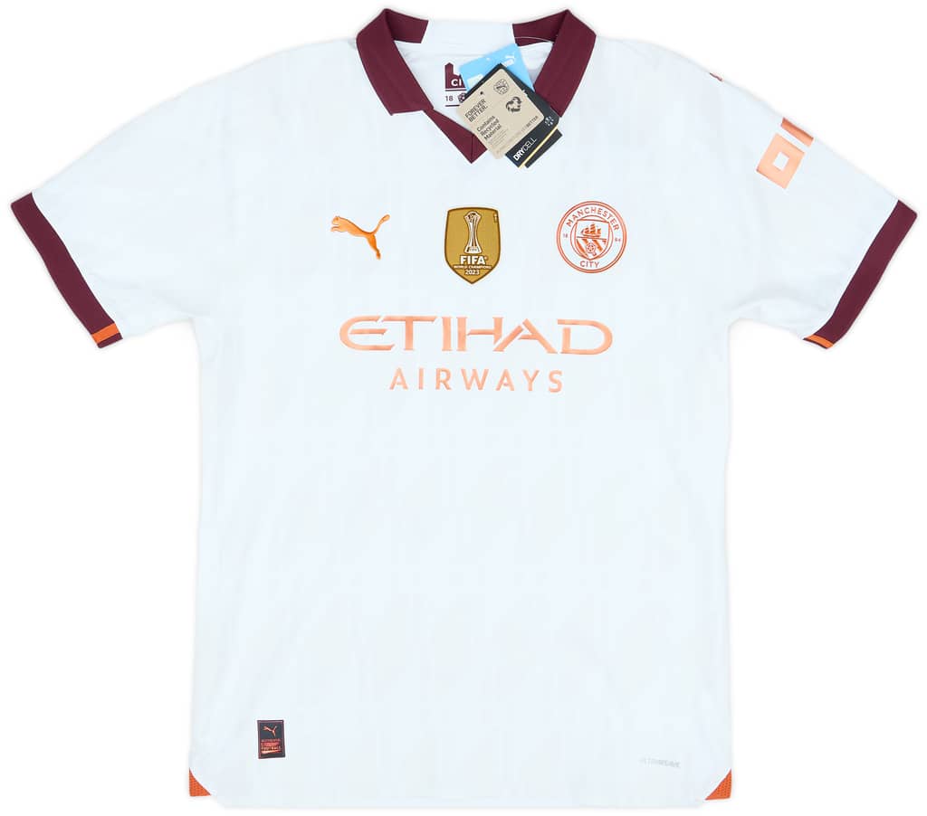 2023-24 Manchester City Player Issue Away European Shirt
