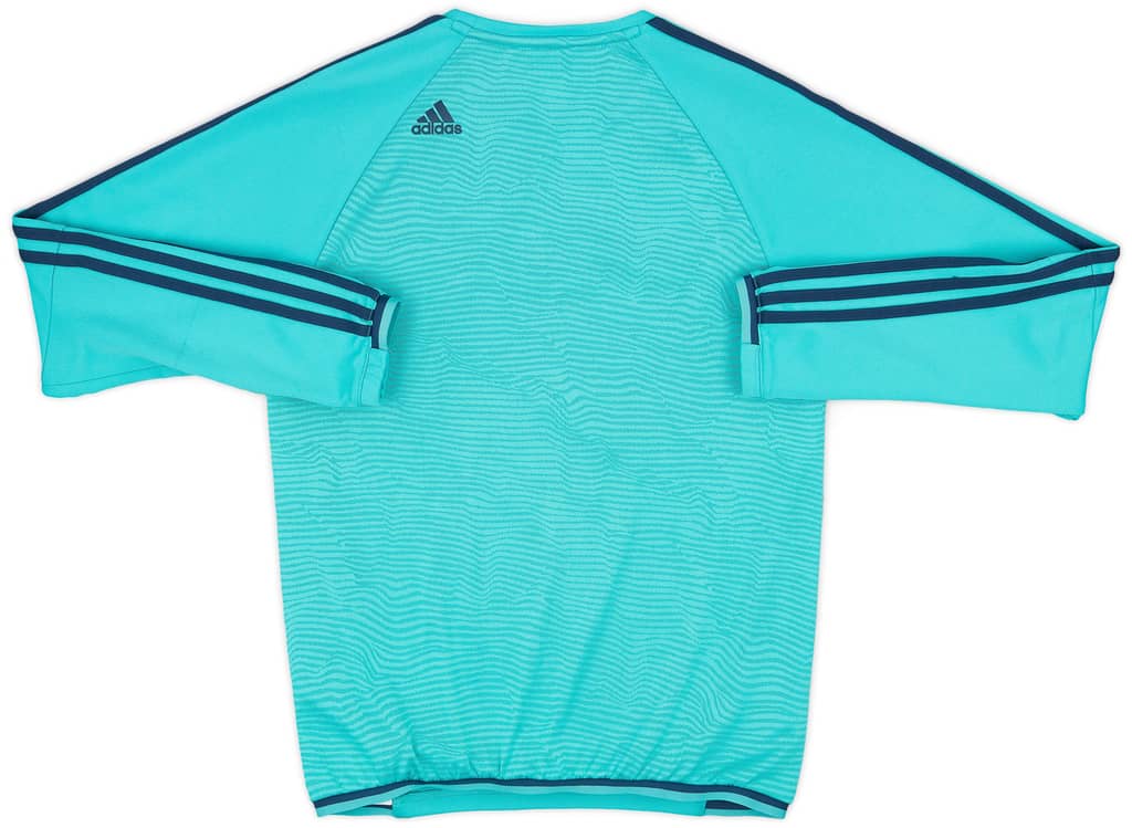 2015-16 Chelsea adidas CL Sweat Top - 7/10 - (S)
