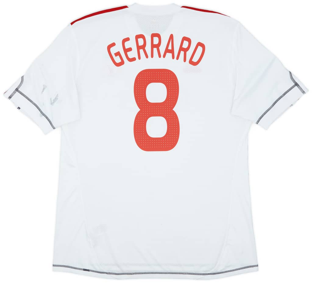 2009-10 Liverpool Third Shirt Gerrard #8 - 5/10 - (XL)