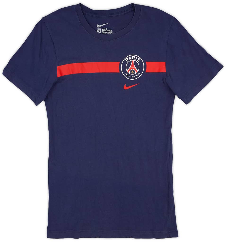 2014-15 Paris Saint-Germain Nike Cotton Tee - 8/10 - (S)