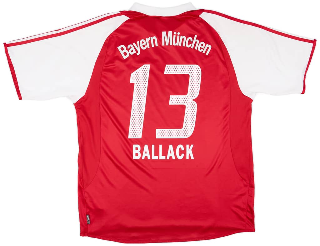 2003-04 Bayern Munich Home Shirt Ballack #13 - 5/10 - (XL)